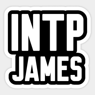 Personalized INTP Personality type Sticker